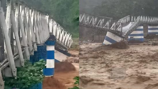 Heavy Rain and Landslides Hit Darjeeling; Several Dead, Bridge Collapses.