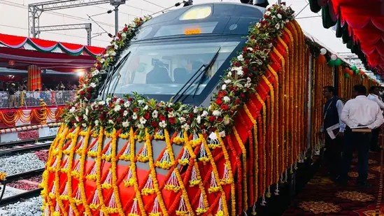 PM Modi Flags Off Four New Vande Bharat Trains.
